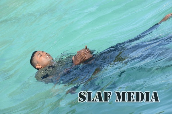 The aircrew water
survival and jungle survival training programme No 10-15 commenced on 29
Sep 15 at SLAF Station Ampara.